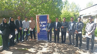 برگزاری مراسم گرامیداشت روز جهانی بهداشت حرفه ای و ایمنی کار در شبکه بهداشت و درمان شهرستان کوهدشت